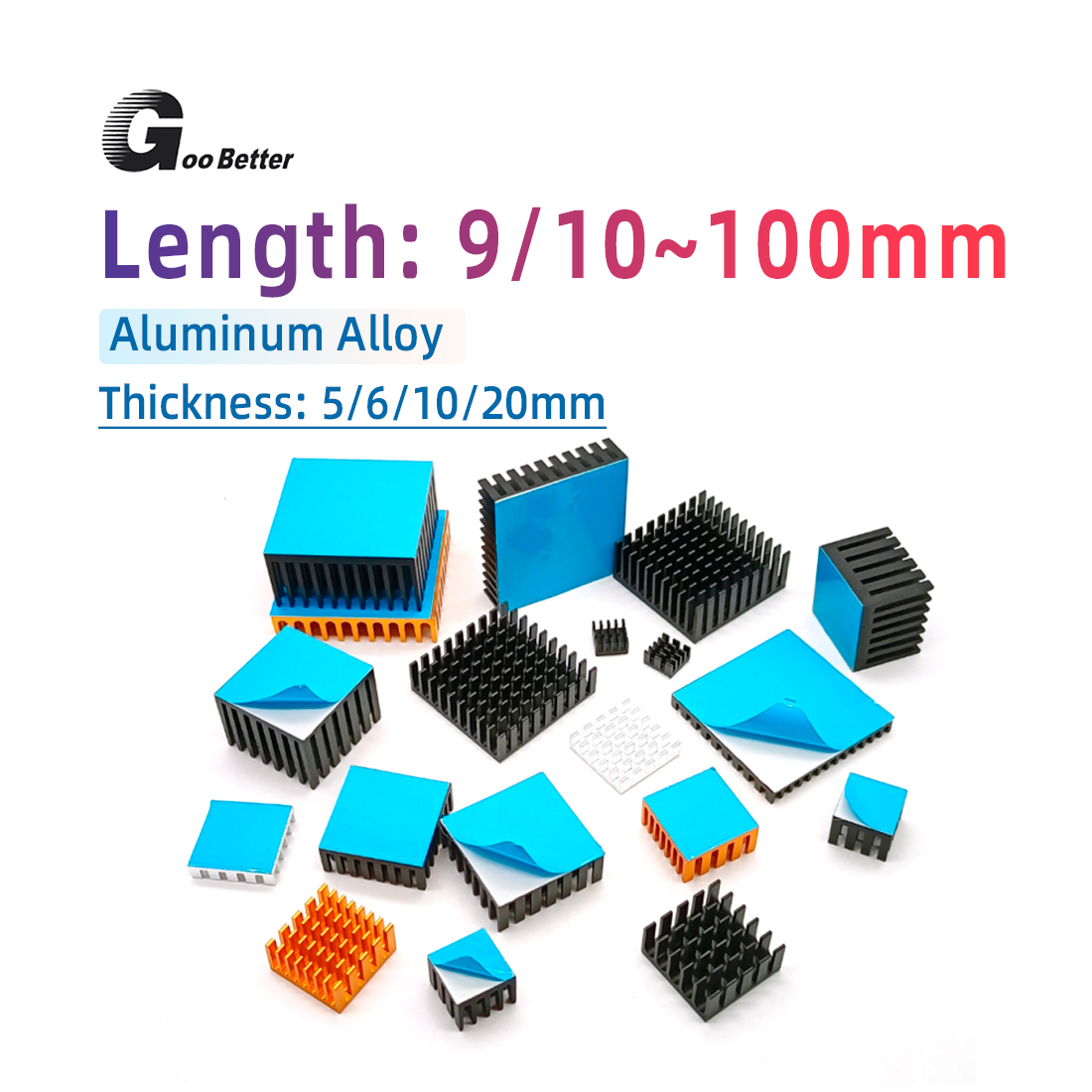 Heatsink - Pendingin Radiator Aluminium untuk Pendinginan Chip