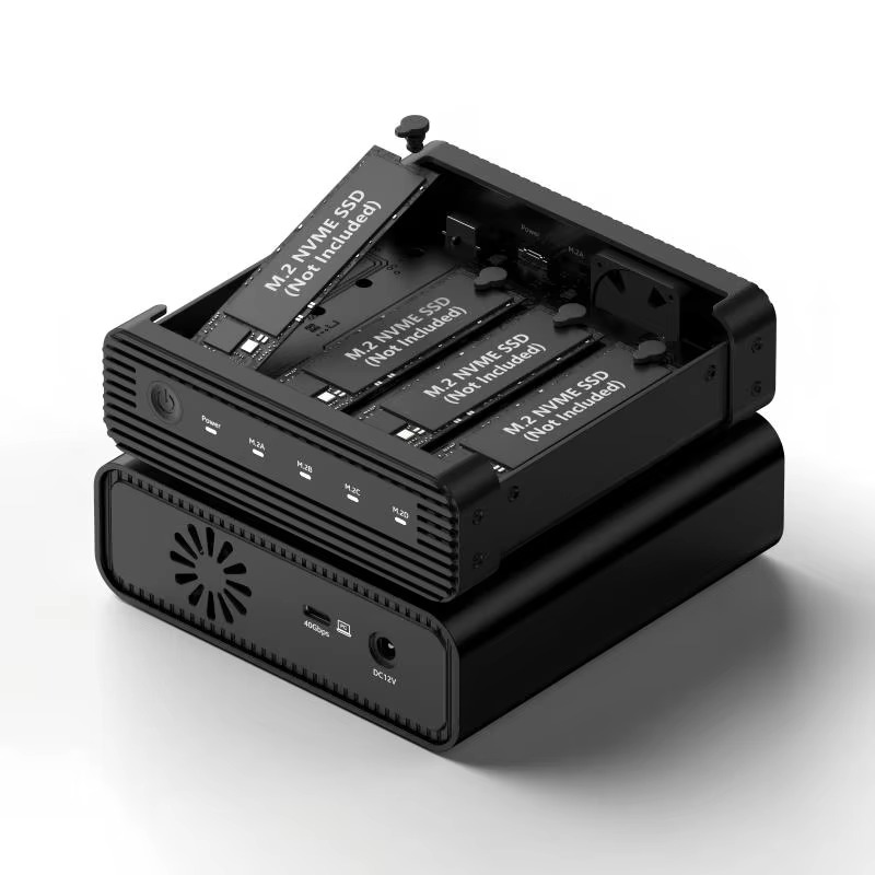 Case Fan - Casing Eksternal SSD NVME Aluminium M2