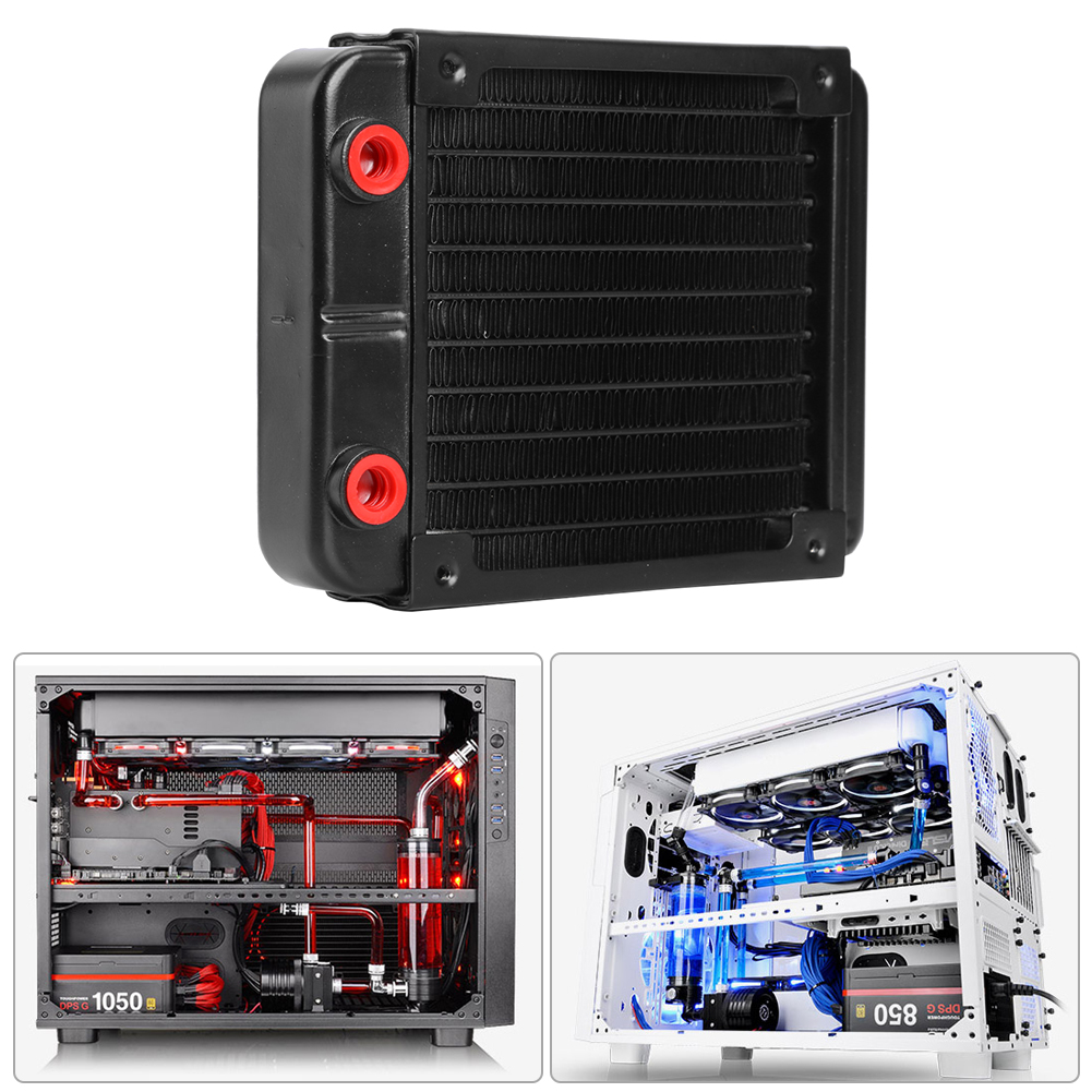 Aio Liquid Cooler - Radiator Pendingin Air 120mm G1/4 Thread