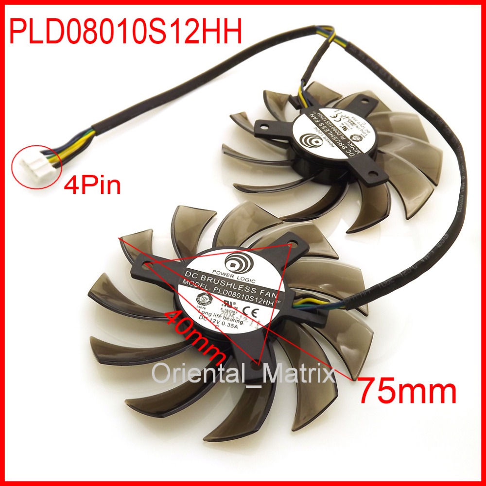Cpu Heatsink - Gratis Pengiriman 2 Pcs/lot PLD08010S12HH 75