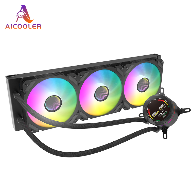 Aio Liquid Cooler - Pendingin CPU Cair AICOOLER 120mm ARGB