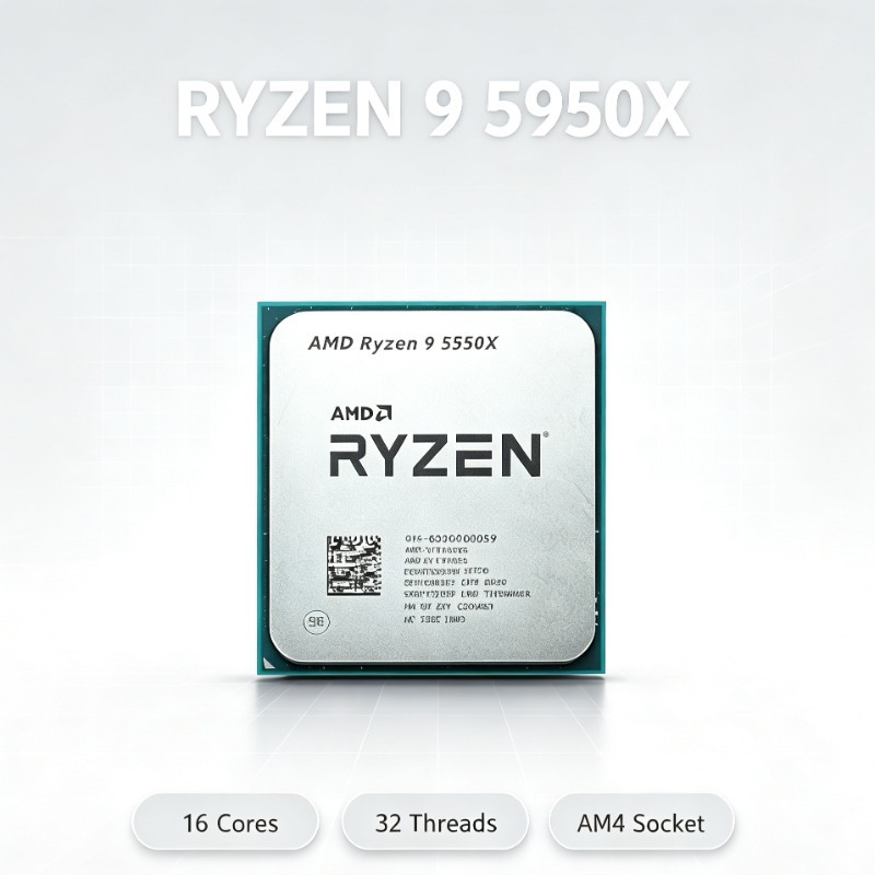 Prosesor AMD Ryzen9 5950X 16-C - Cpu Cooler ulasan dan harga