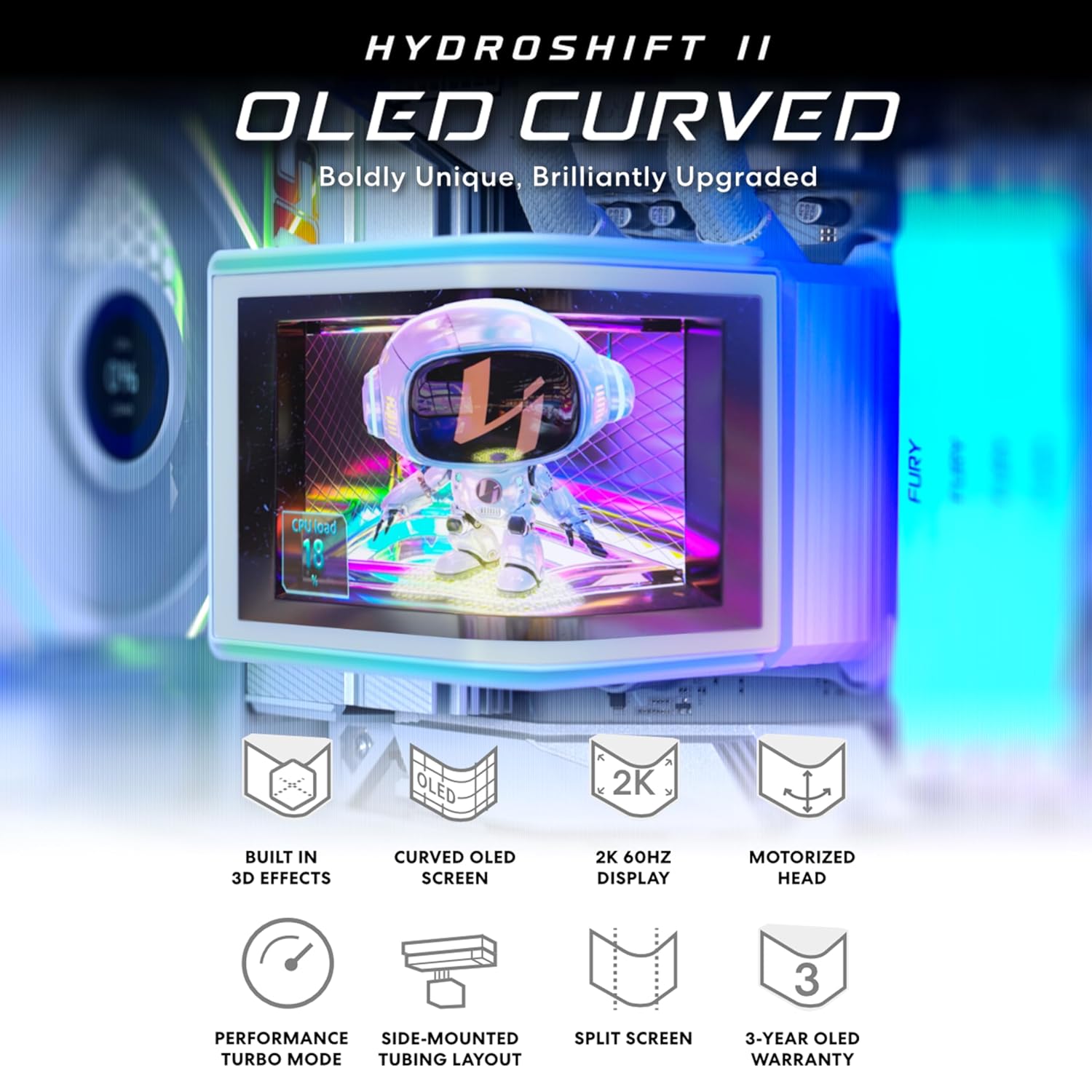 Lian Li Hydroshift II OLED Cur - Aio Liquid Cooler ulasan dan harga