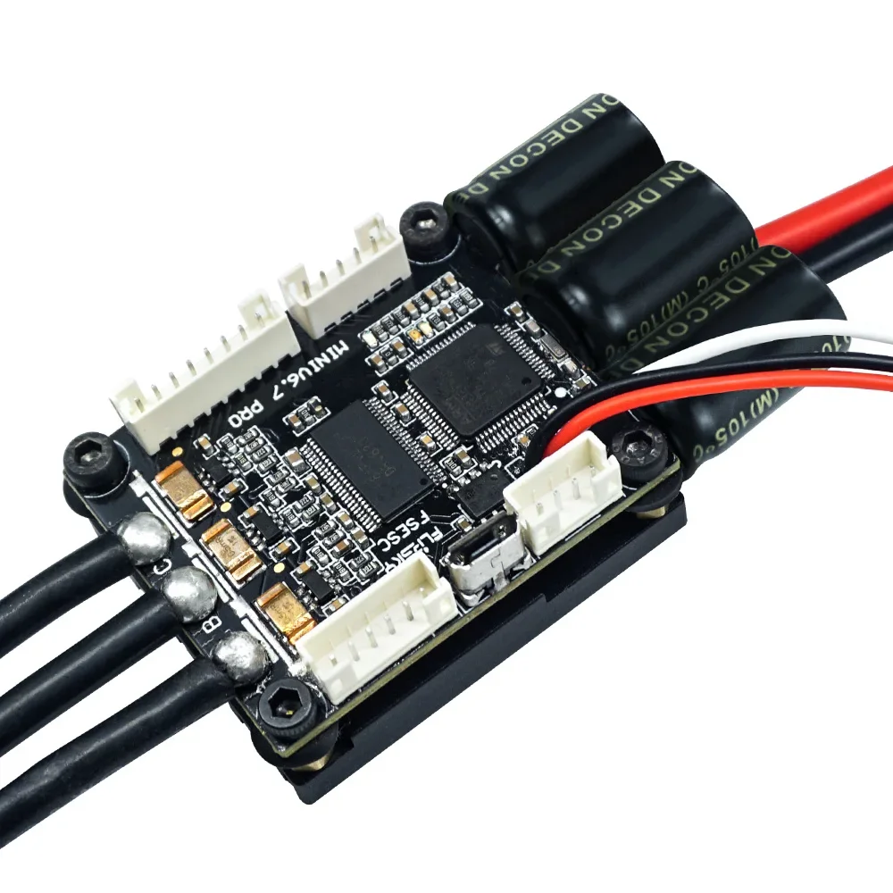 Flipsky 4-12S 70A Mini FSESC6. - Heatsink ulasan dan harga