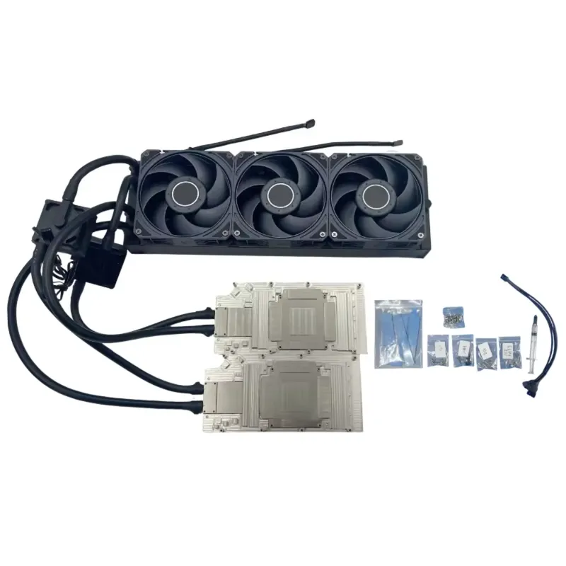 Pendingin Cairan GPU Ganda unt - Aio Liquid Cooler ulasan dan harga