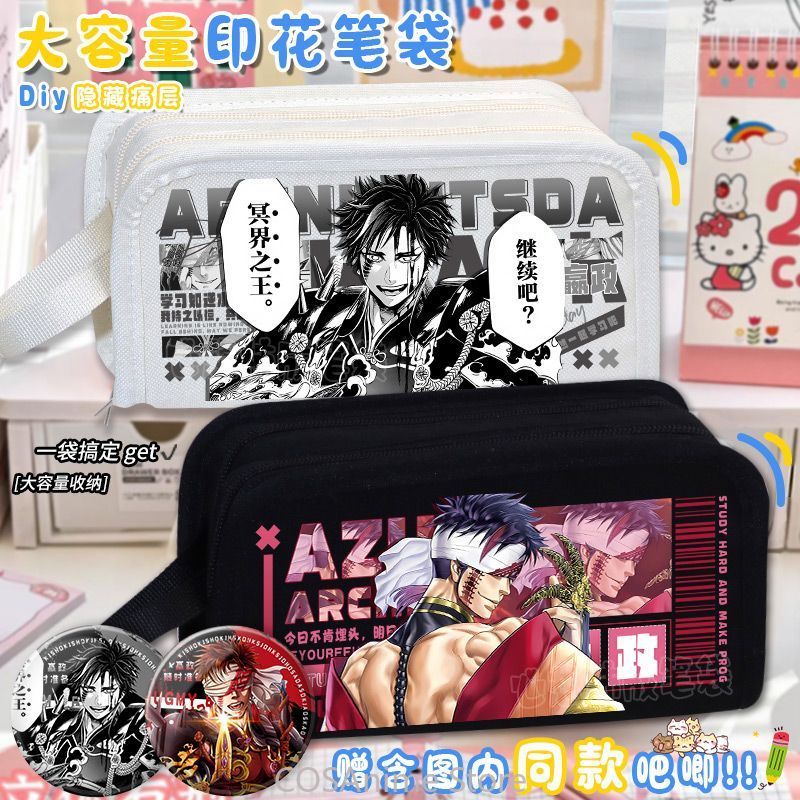 Tempat Pensil Kartun Multi-lay - Case Fan ulasan dan harga
