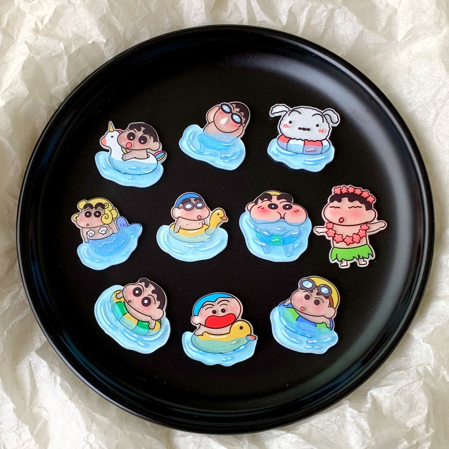 Aksesoris resin Crayon Shin-ch - Case Fan ulasan dan harga