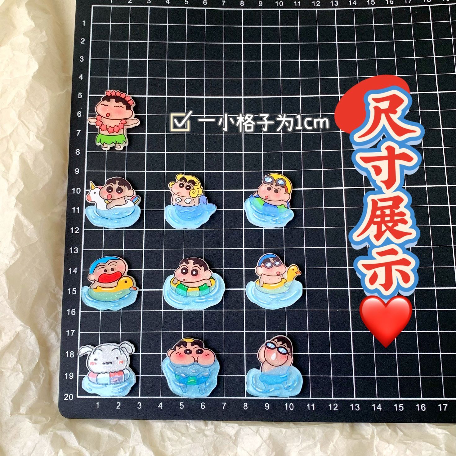 Aksesoris resin Crayon Shin-ch - Case Fan ulasan dan harga