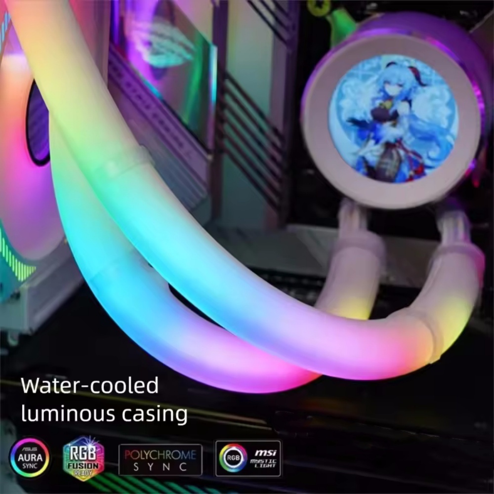 Selubung Lampu LED Neon ARGB 5 - Aio Liquid Cooler ulasan dan harga