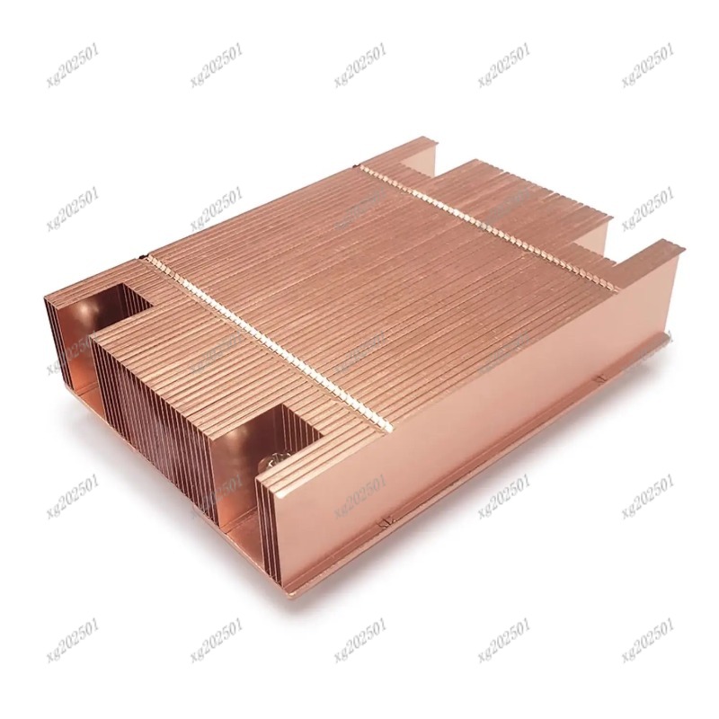 Pendingin CPU Tembaga Murni 1U - Cpu Heatsink ulasan dan harga