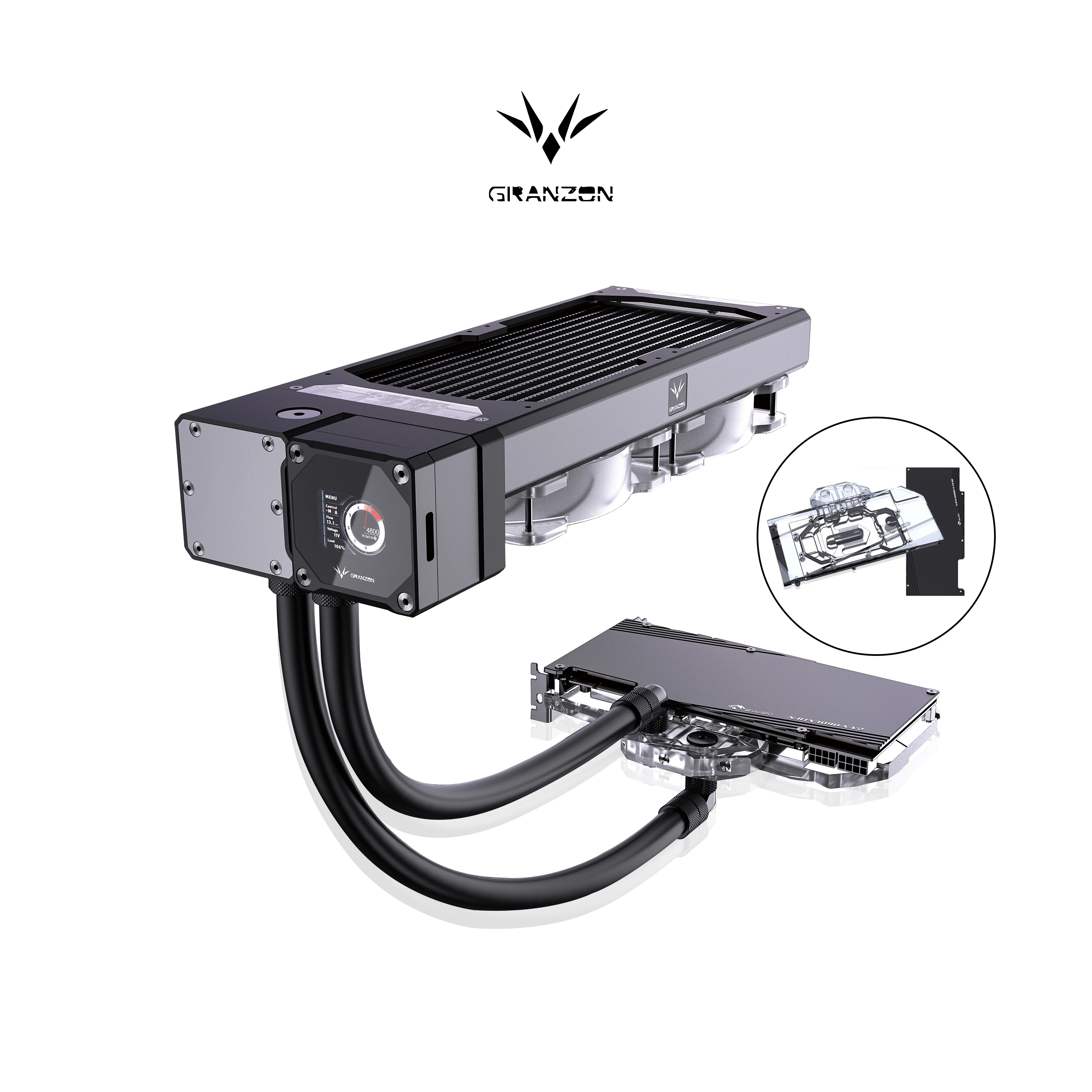 Kit Pendingin Air Granzon Gold - Gpu Cooler ulasan dan harga