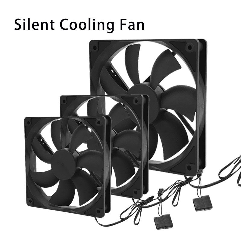 Kipas Komputer Tenang 80Mm 90M - Gpu Cooler ulasan dan harga