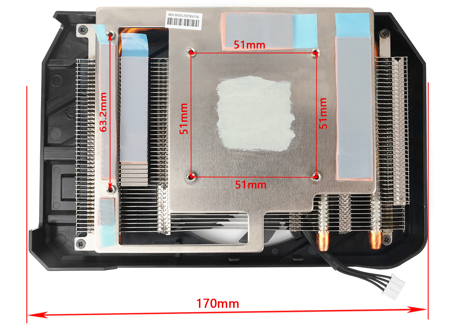 95MM GAA8S2H Kipas Heatsink Ka - Gpu Cooler ulasan dan harga