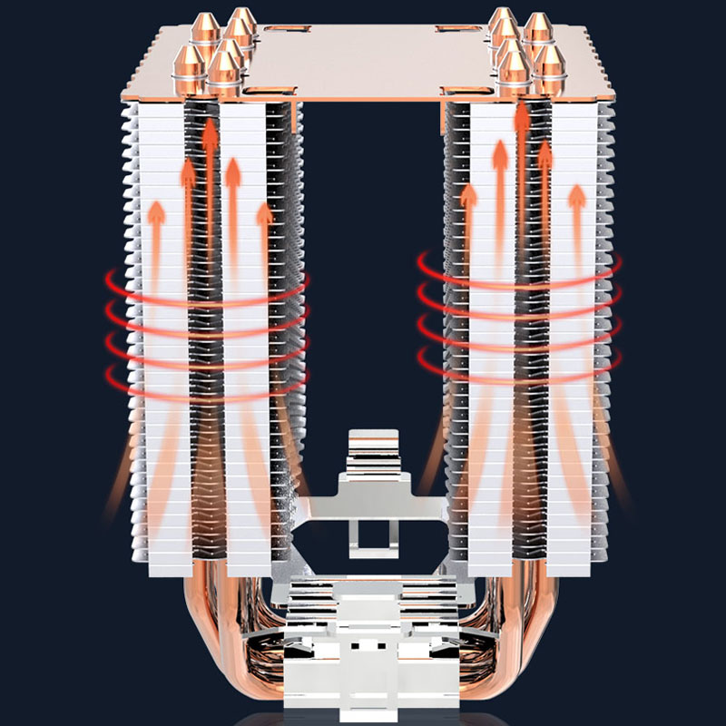 Pendingin CPU pipa panas 6, ki - Cpu Heatsink ulasan dan harga