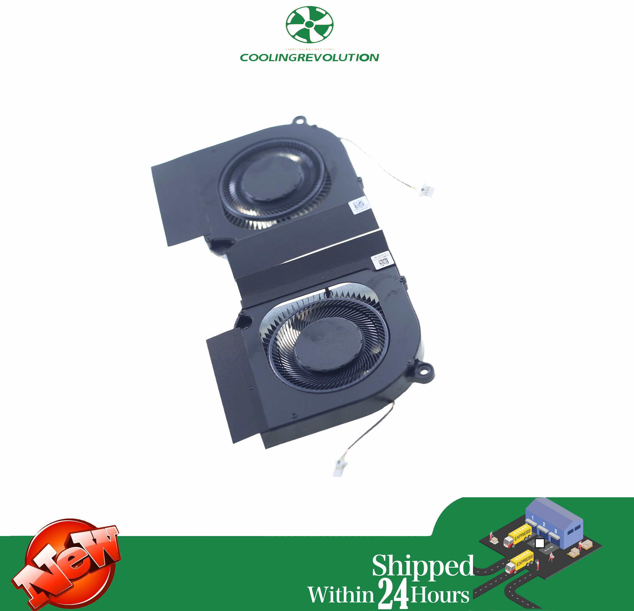 Laptop CPU GPU Cooling Fan DC1 - Gpu Cooler ulasan dan harga