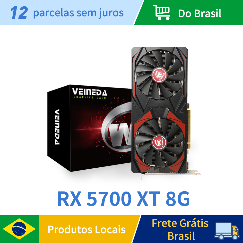 Veineda RX 5700XT 8GB Kartu Gr - Cpu Fan ulasan dan harga