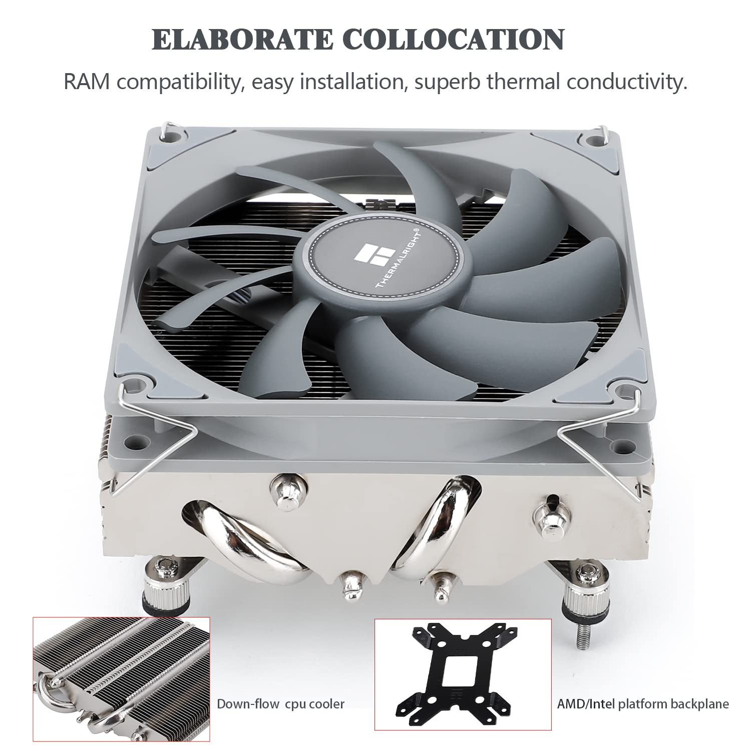 Thermalright AXP90-X47 Profil  - Air Cooler Cpu ulasan dan harga