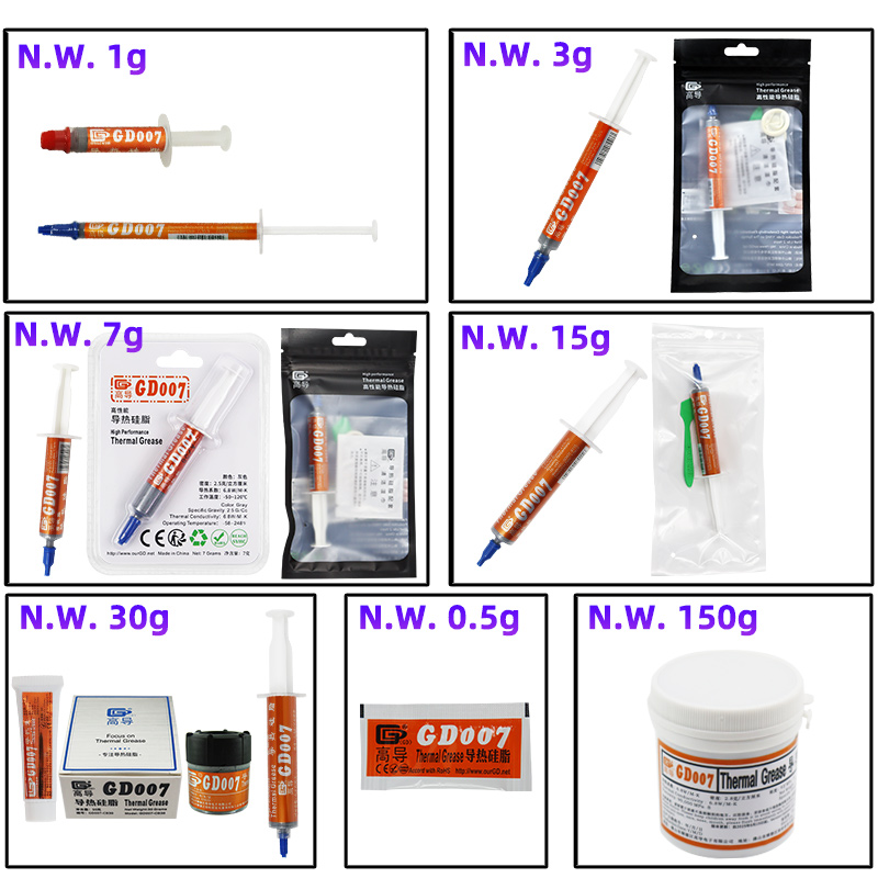 GD007 plester pasta pelumas te - Thermal Paste ulasan dan harga
