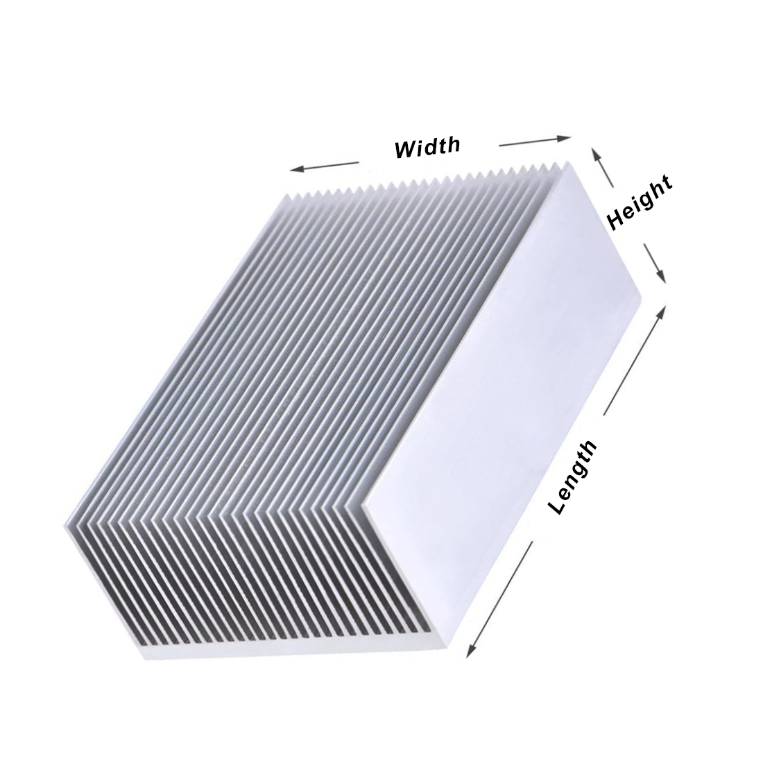 Heatsink Radiator Aluminium un - Heatsink ulasan dan harga
