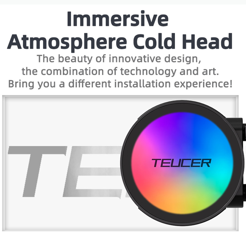 TEUCER AF-120 pendingin air 12 - Aio Liquid Cooler ulasan dan harga