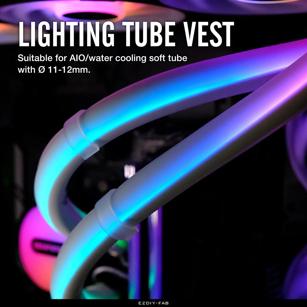 EZDIY ARGB Strip lampu For12MM - Aio Liquid Cooler ulasan dan harga