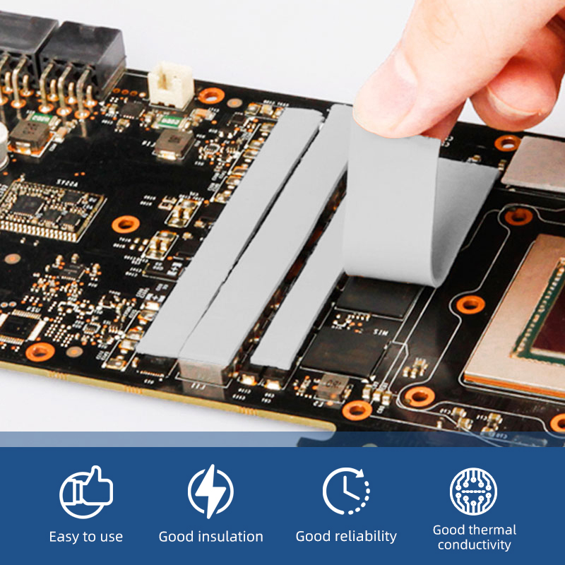 21W/mk 100X50x5.0mm Bantalan T - Thermal Paste ulasan dan harga