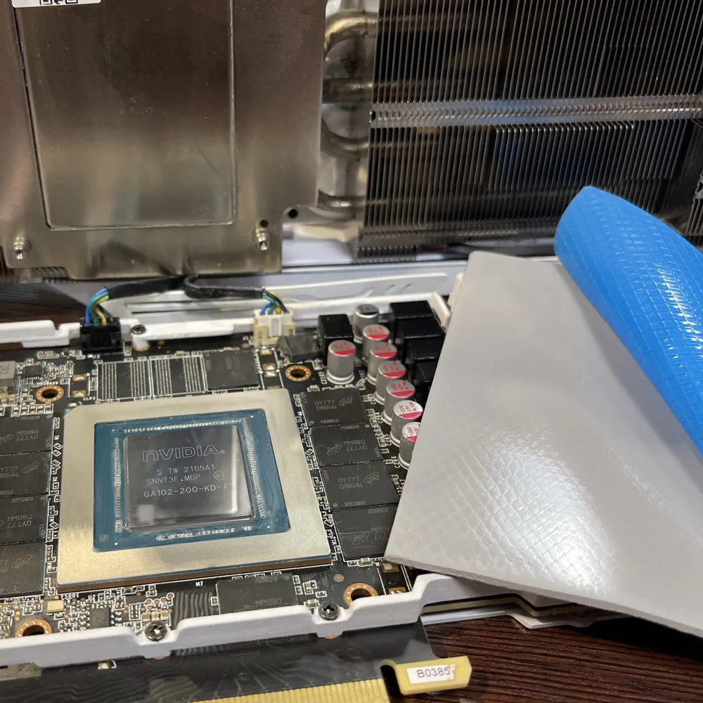 21W/mk 100X50x5.0mm Bantalan T - Thermal Paste ulasan dan harga