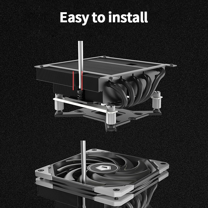 ID-COOLING Radiator pendingin  - Cpu Cooler ulasan dan harga