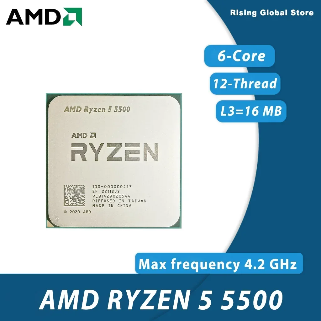 AMD Ryzen 5 5500 Studio Multi  - Cpu Cooler ulasan dan harga