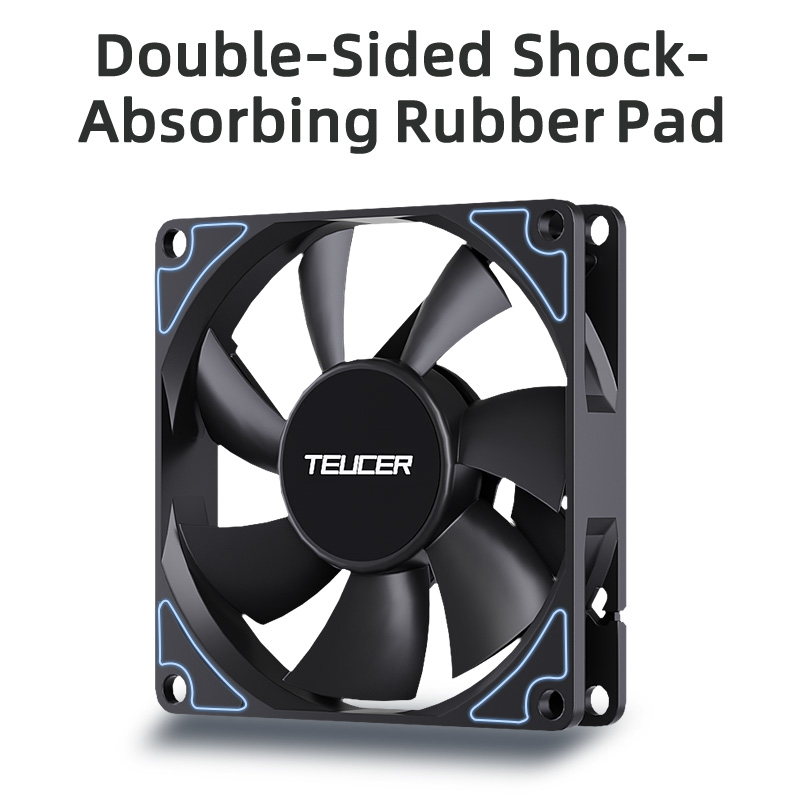 Teucer UT-8015 8CM, kipas sasi - Gpu Cooler ulasan dan harga