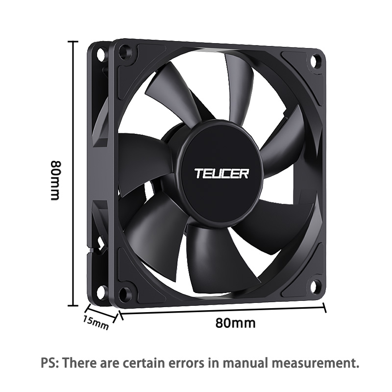 Teucer UT-8015 8CM, kipas sasi - Gpu Cooler ulasan dan harga
